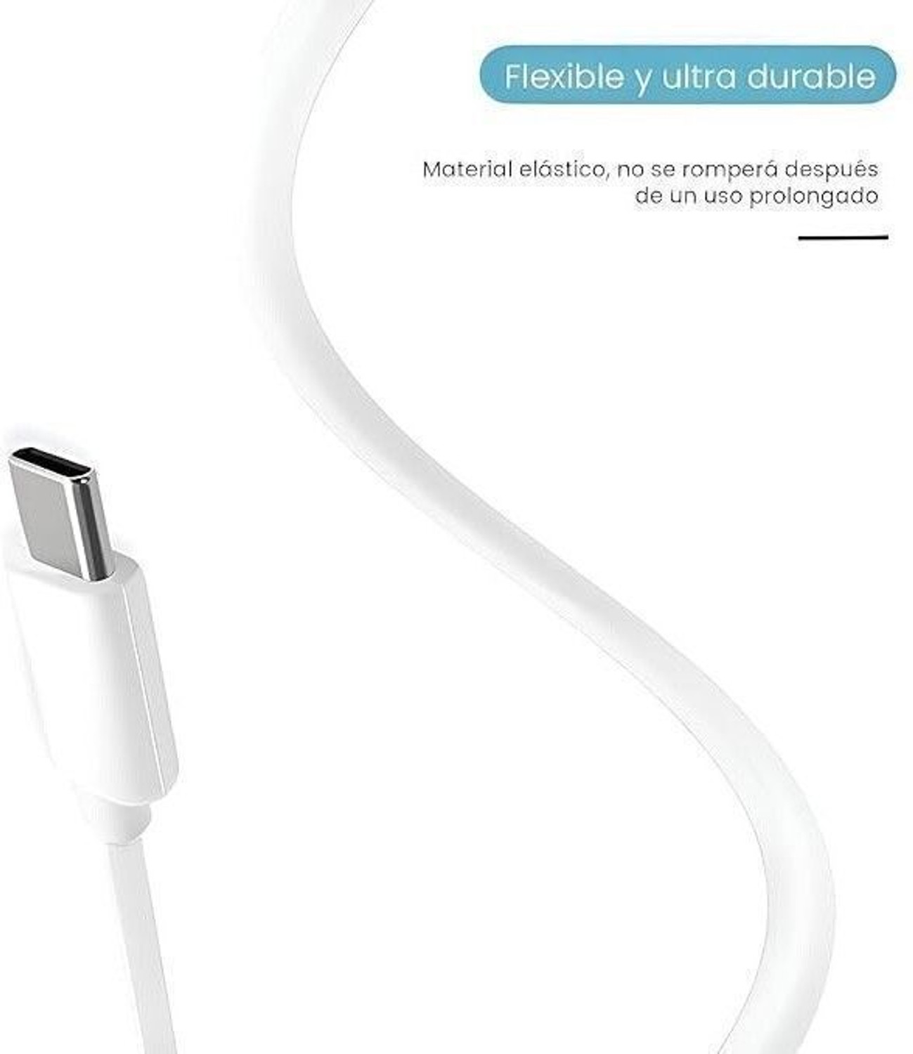 Image of vivo USB Type C Cable 0.97 m Original Type-C Fast Charging & Data Sync Cable | 3A Output | 480Mbps Speed |