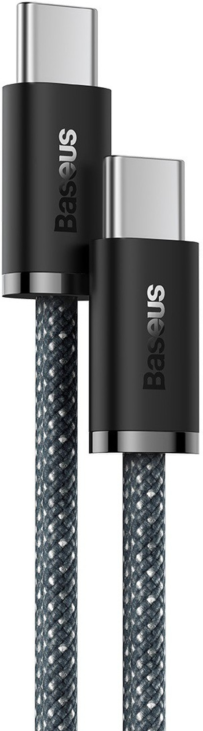 Image of Baseus USB Type C Cable 5 A 1 m Nylon Braided Dynamic Series USB Type-C to Type-C 100W Fast Charging Cables for Laptops