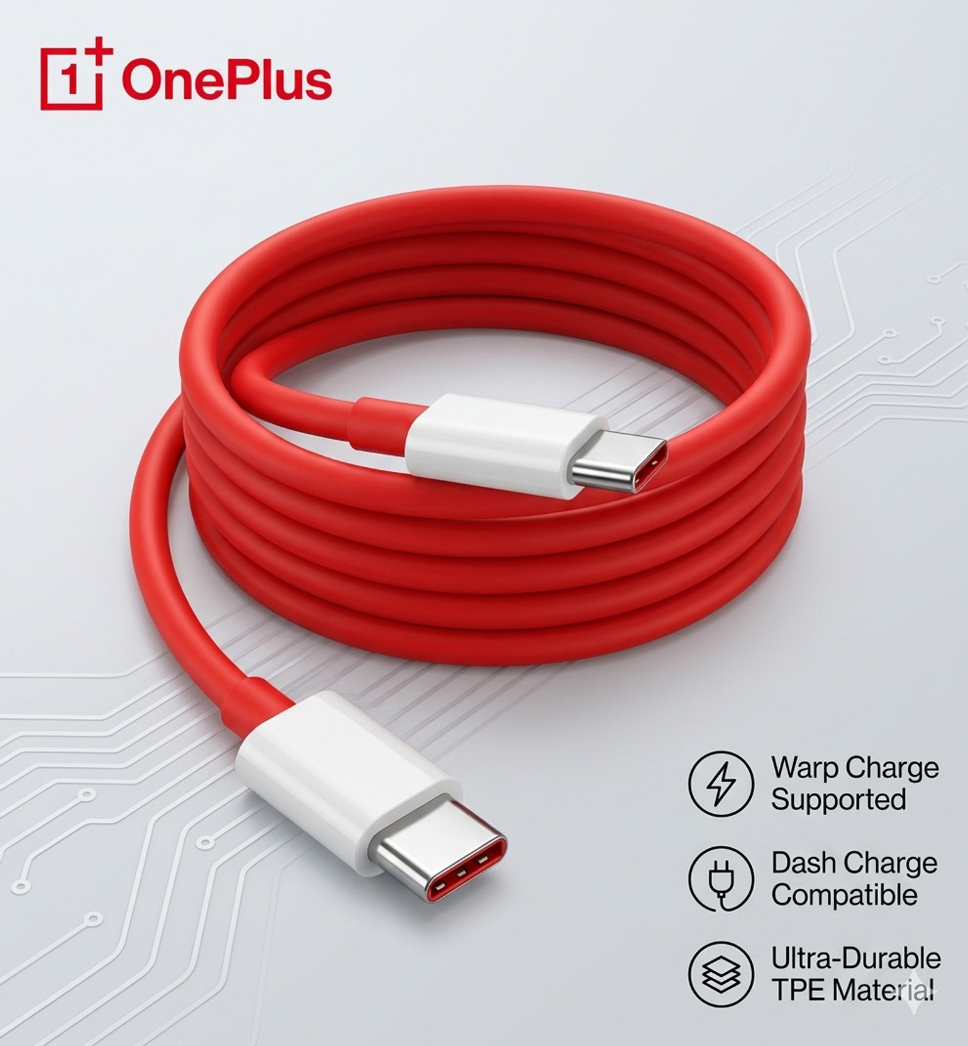 Image of OnePlus USB Type C Cable 10 A 1.5 m DL129 1.5M