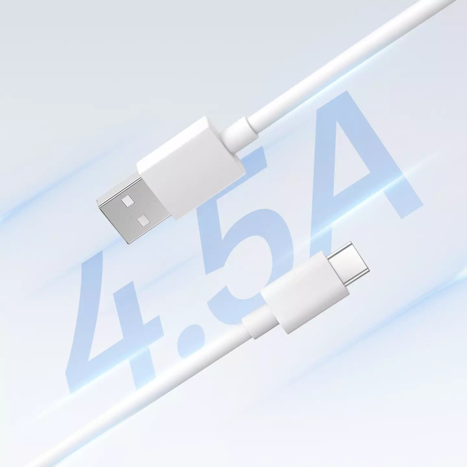 Image of OPPO USB Type C Cable 4.5 A 1 m OPPO Brand Original SUPERVOOC USB-A TO TYPE-C