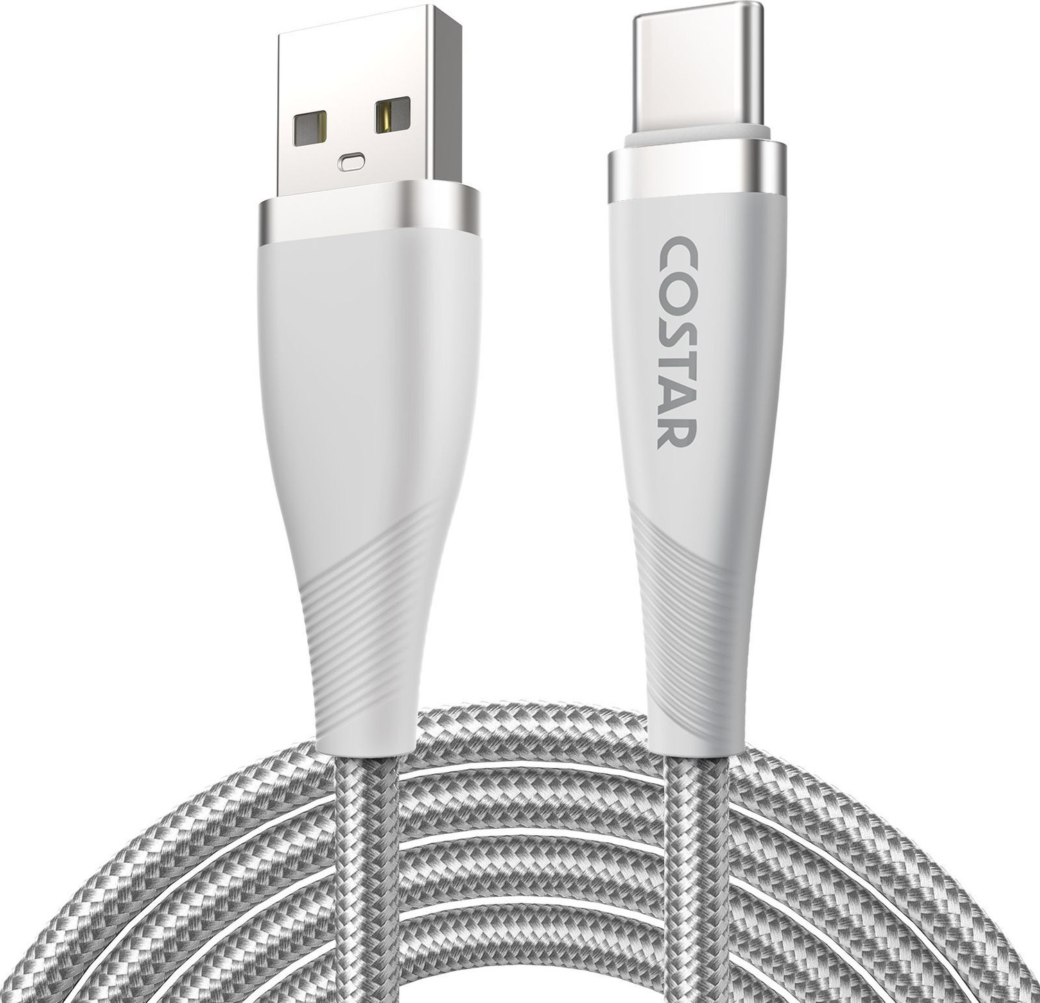 Image of Costar USB Type C Cable 3 A 1.5 m A-C Fast Charging Data Sync 480 Mbps Certificated-C312SG