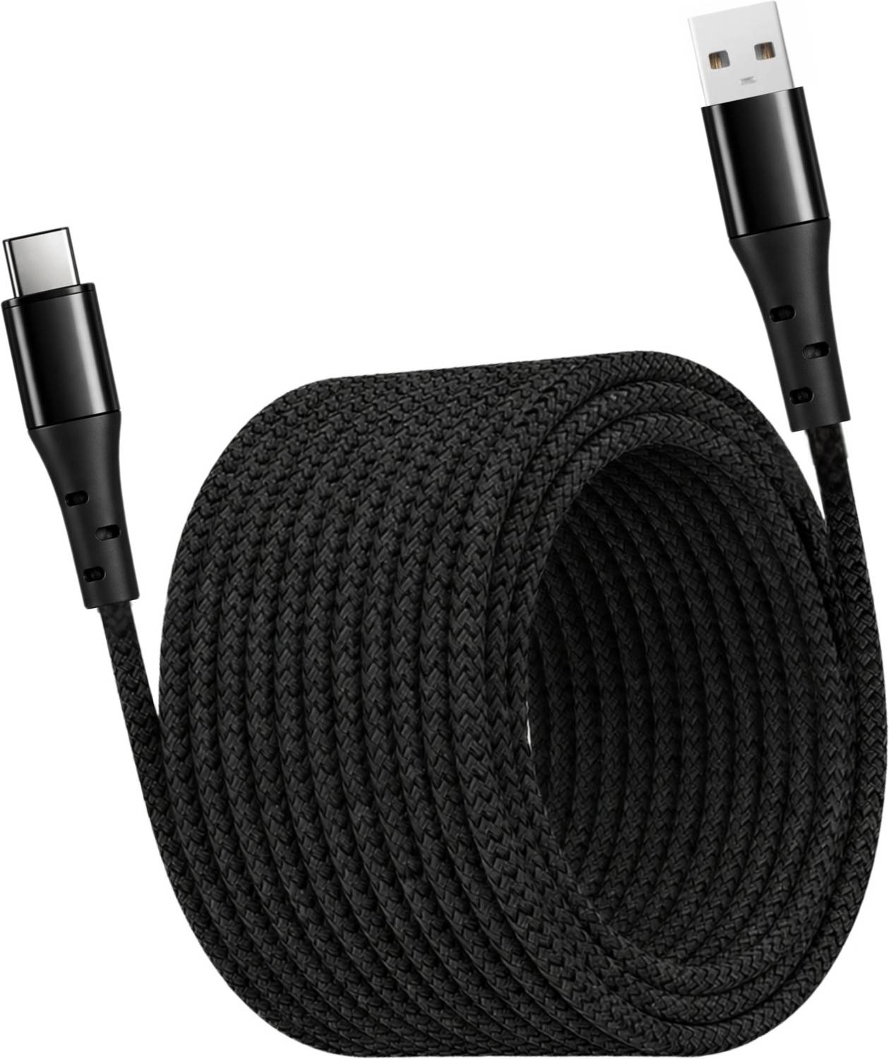 Sulania USB Type C Cable 5 A 3 m Braided 80W Premium USB A to Type C Cable 3M