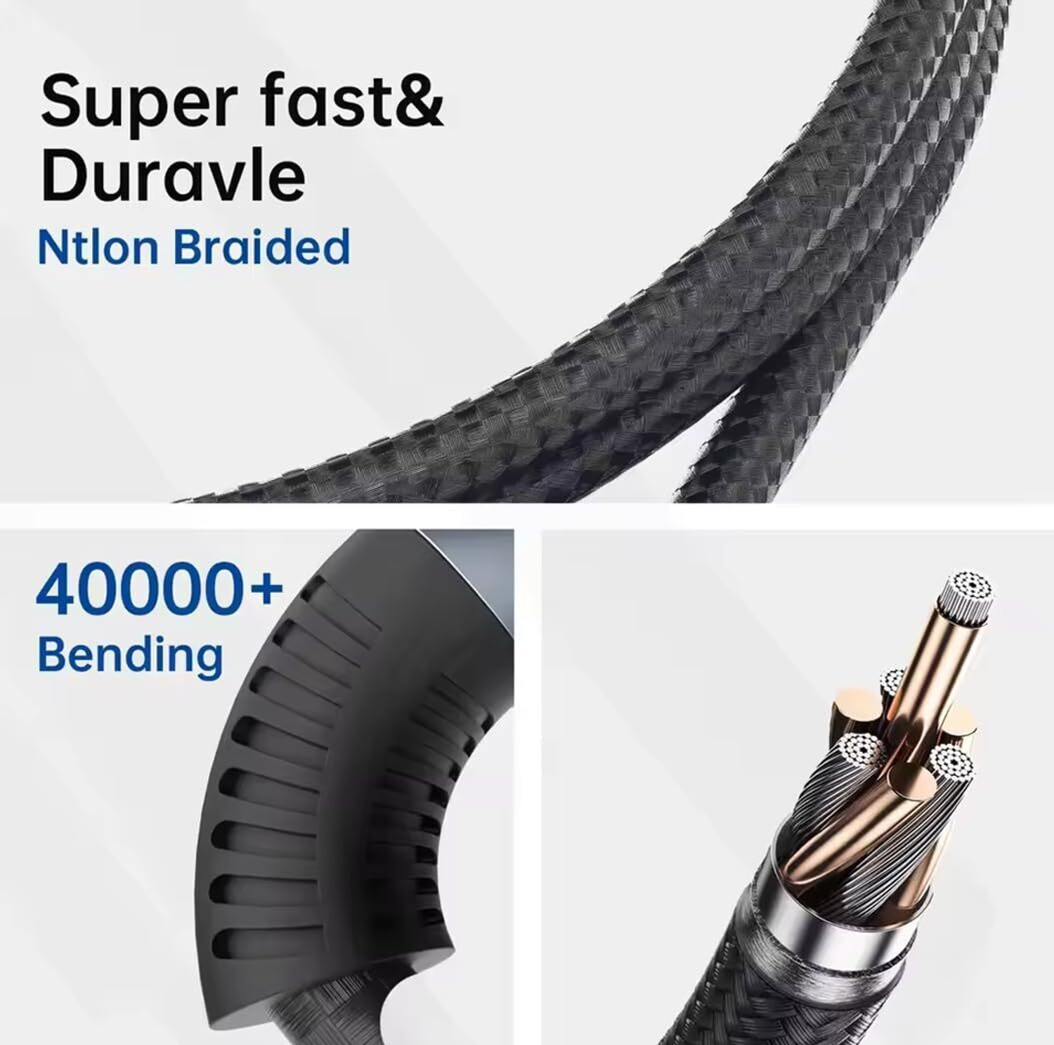 Image of Tobo USB Type C Cable 1 m Plastic 240W USB 4.0 PD Type C Cable with LED Display, 8K@60Hz 40Gbps USB Type C Male to USB C Male Cable L Shape Cord Wire Compatible with Mack-Book i Pad Galaxy Laptop etc.TD-1420CC
