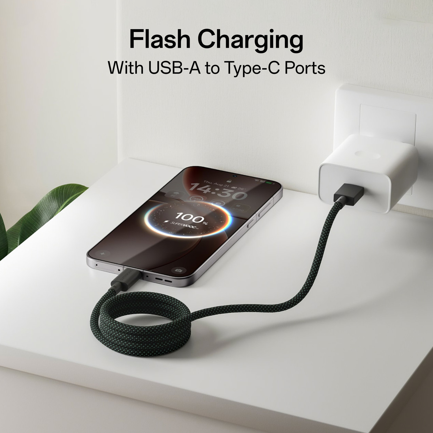 Image of OPPO USB Type C Cable 12 A 1 m DL160