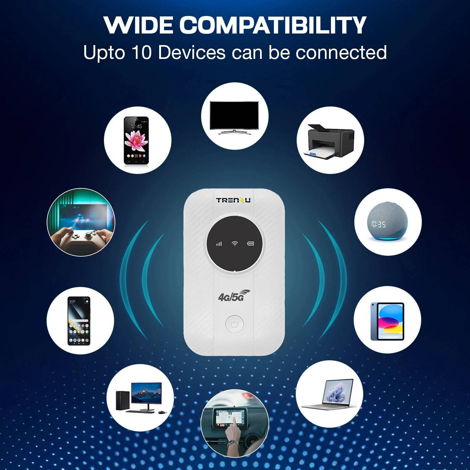 Trenzu 4G LTE WiFi Dongle 150Mbps - Image 2