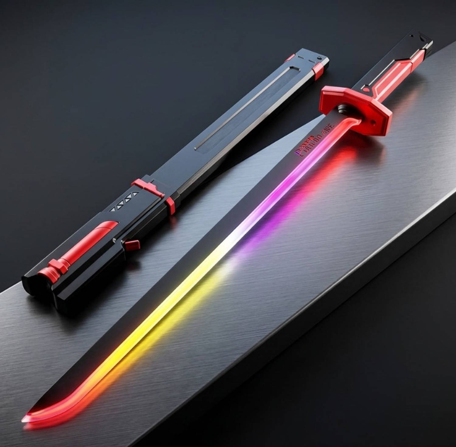 Trineva Led Light-up Katana Sword Toy - Image 3