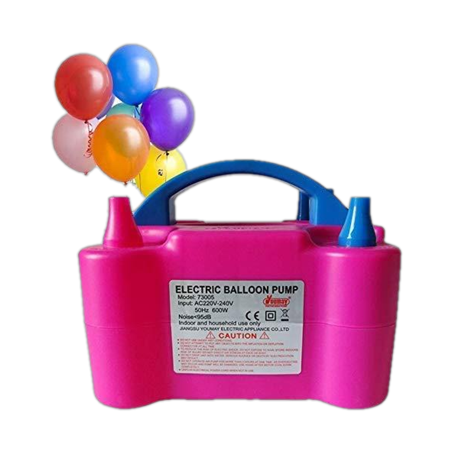 Image of PARTY MIDLINKERZ Electric Air Pump for Balloon, Balloon Pump Refillable Balloon Helium Tank