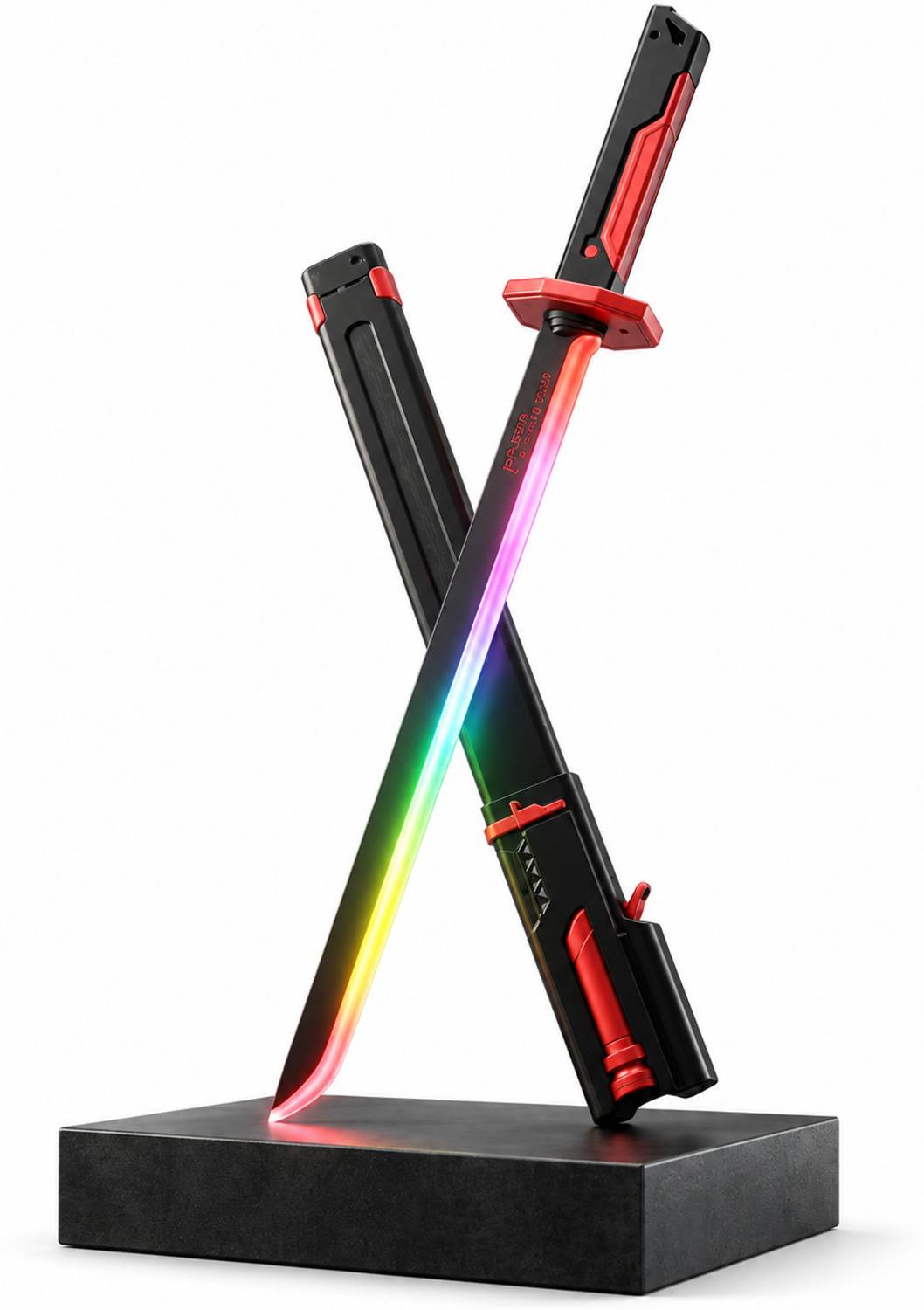 Trineva Led Light-up Katana Sword Toy - Image 1