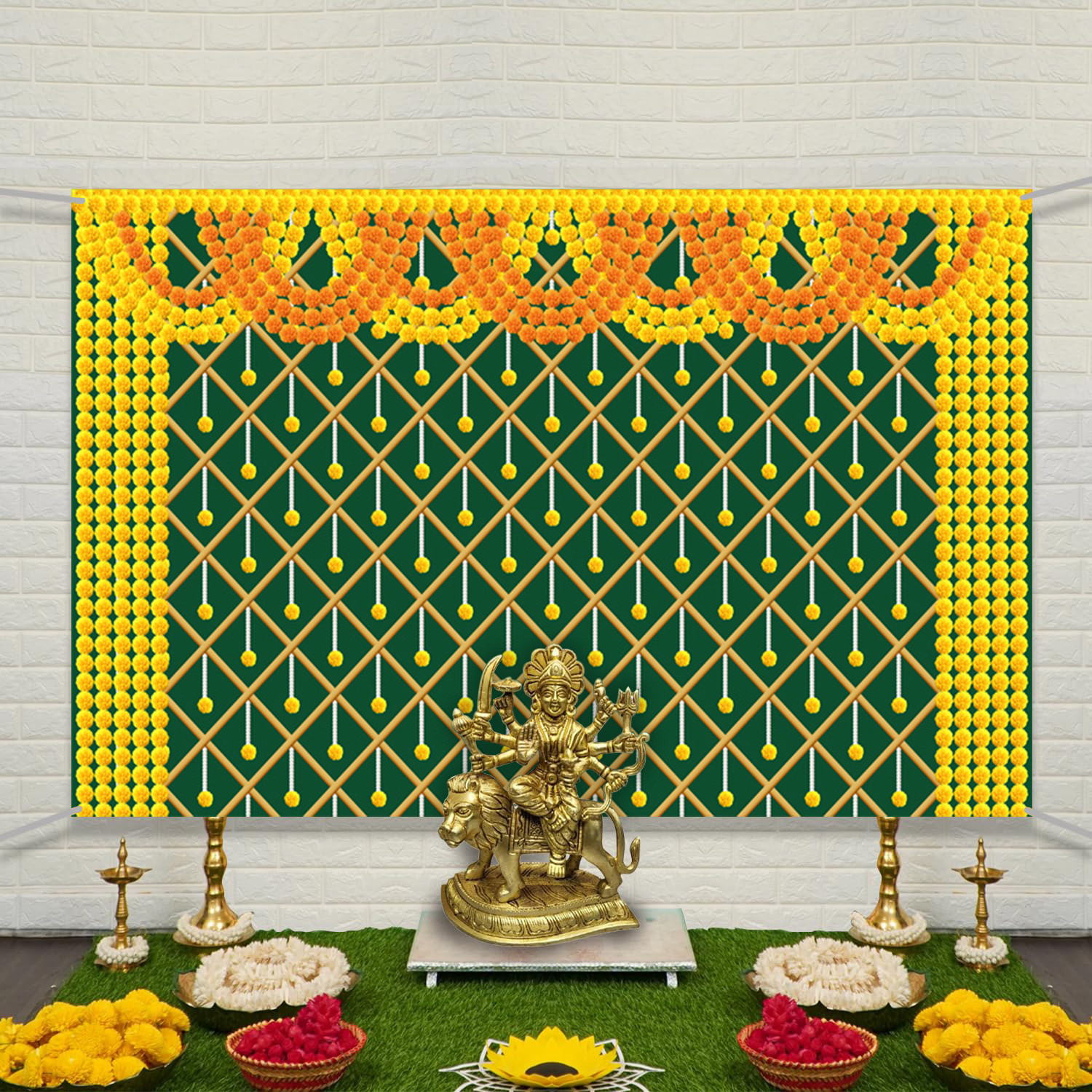 Image of HARSHAD CREATION 243 cm (8 ft) Long Door Polyester Semi Transparent Curtain Single Curtain