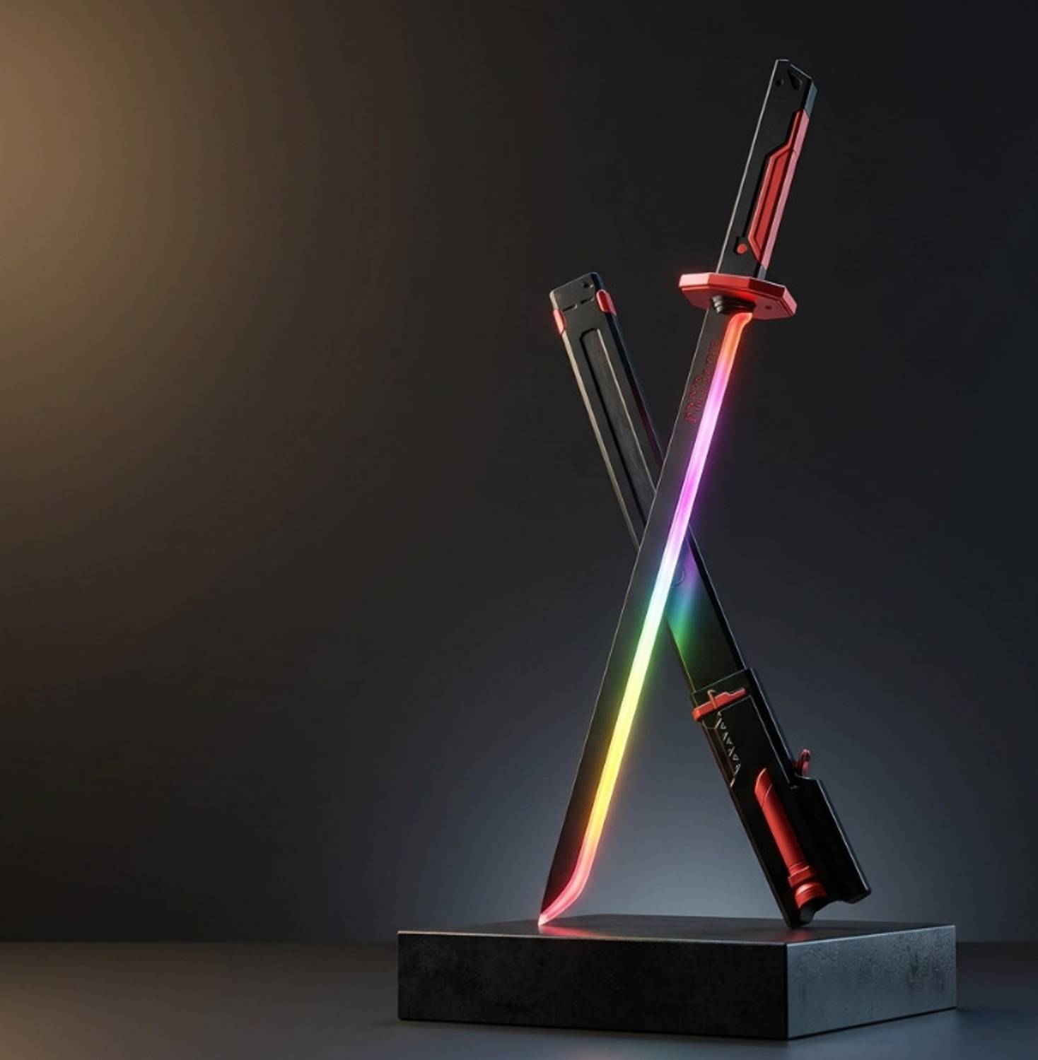 Trineva Led Light-up Katana Sword Toy - Image 4