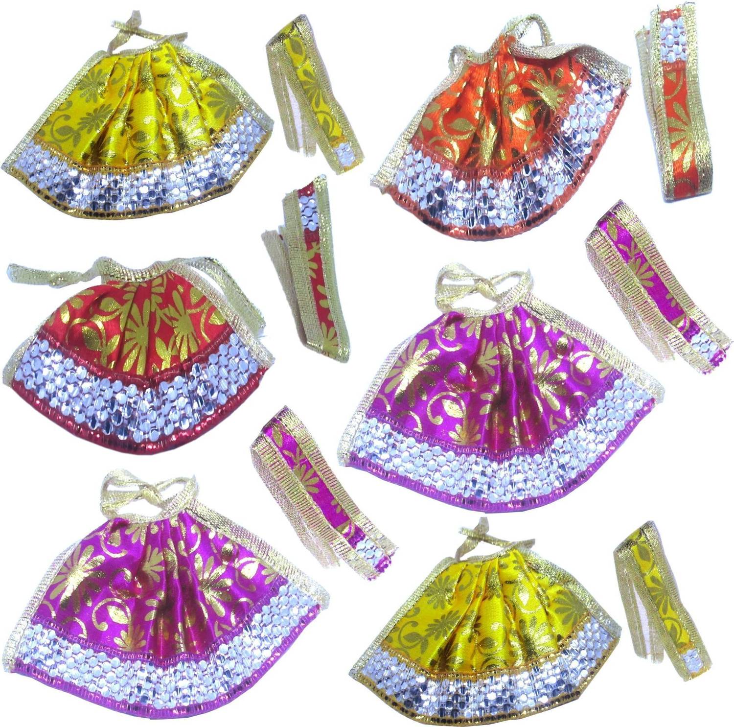 BROWN HORSE\ Mata Rani Durga Mata Sarswati Mata Laxmi Mata Parvati Mata Dress