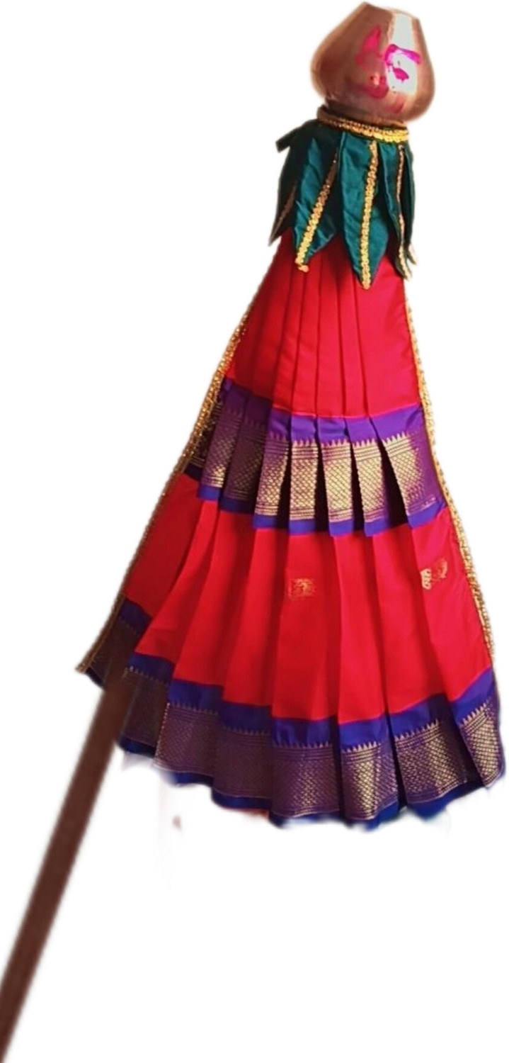 Image of RESHVIN SHOPHOUSE Gudhi Vastra for Gudhipadwa Dress