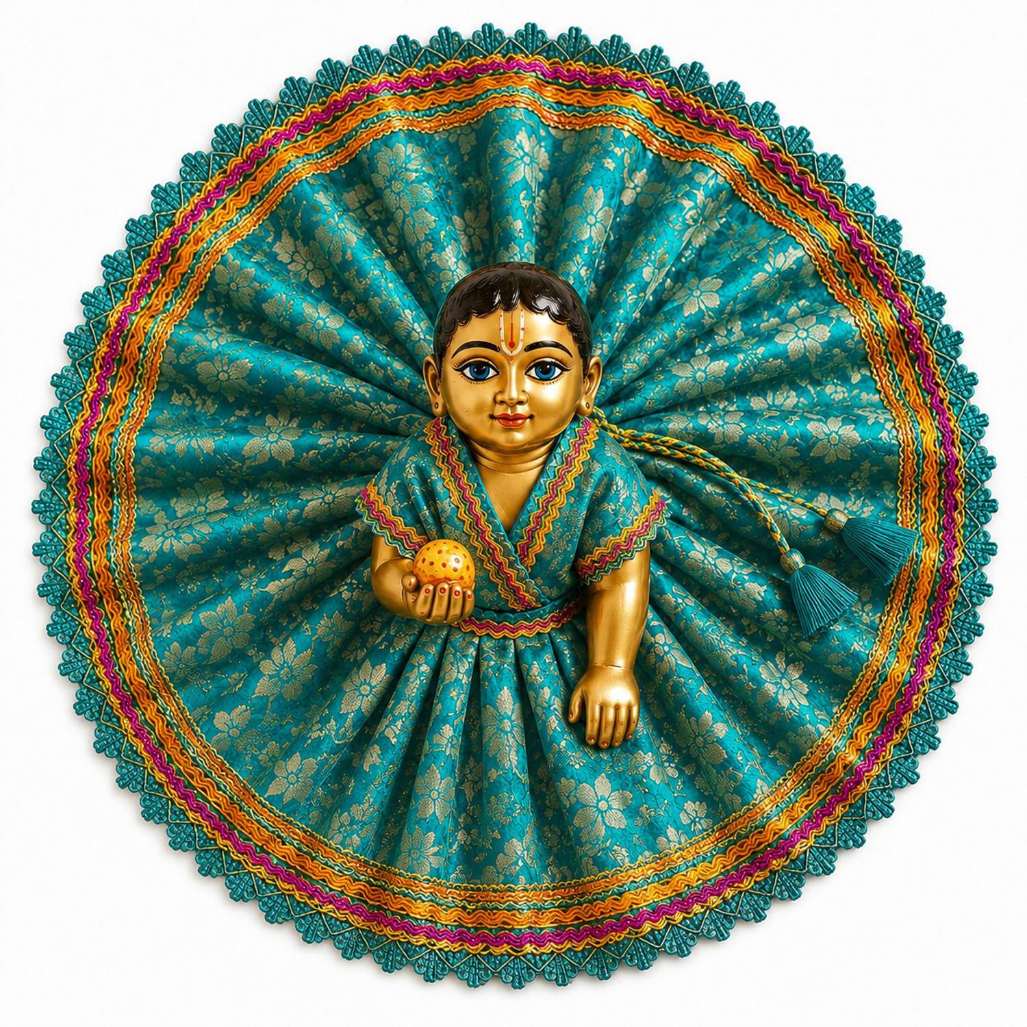 Ashavari KANHA JI DRESS FOR ALL OCCASIONS (NUMBER 4 KANHA JI ) Dress