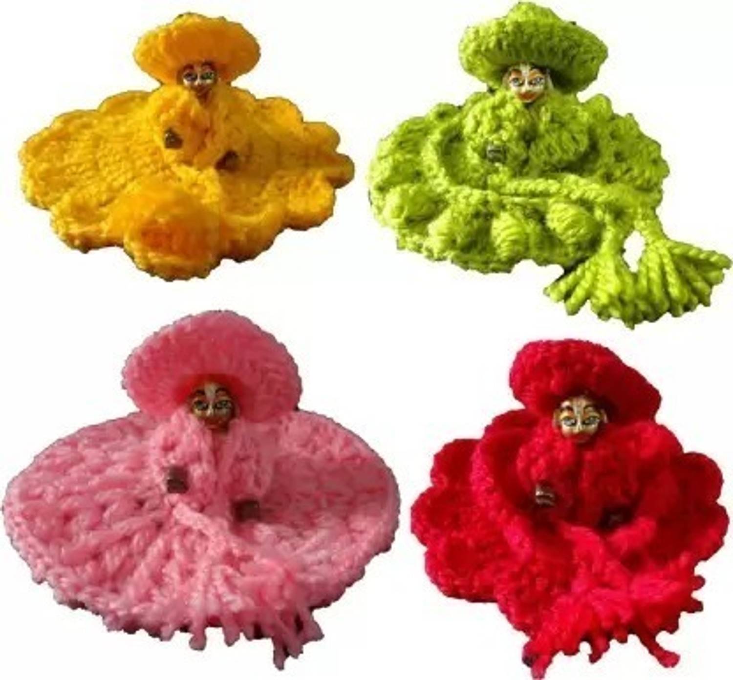 ARISERS Laddu Gopal ji Clothes 4 woolen poshak multicolor size 3 Dress