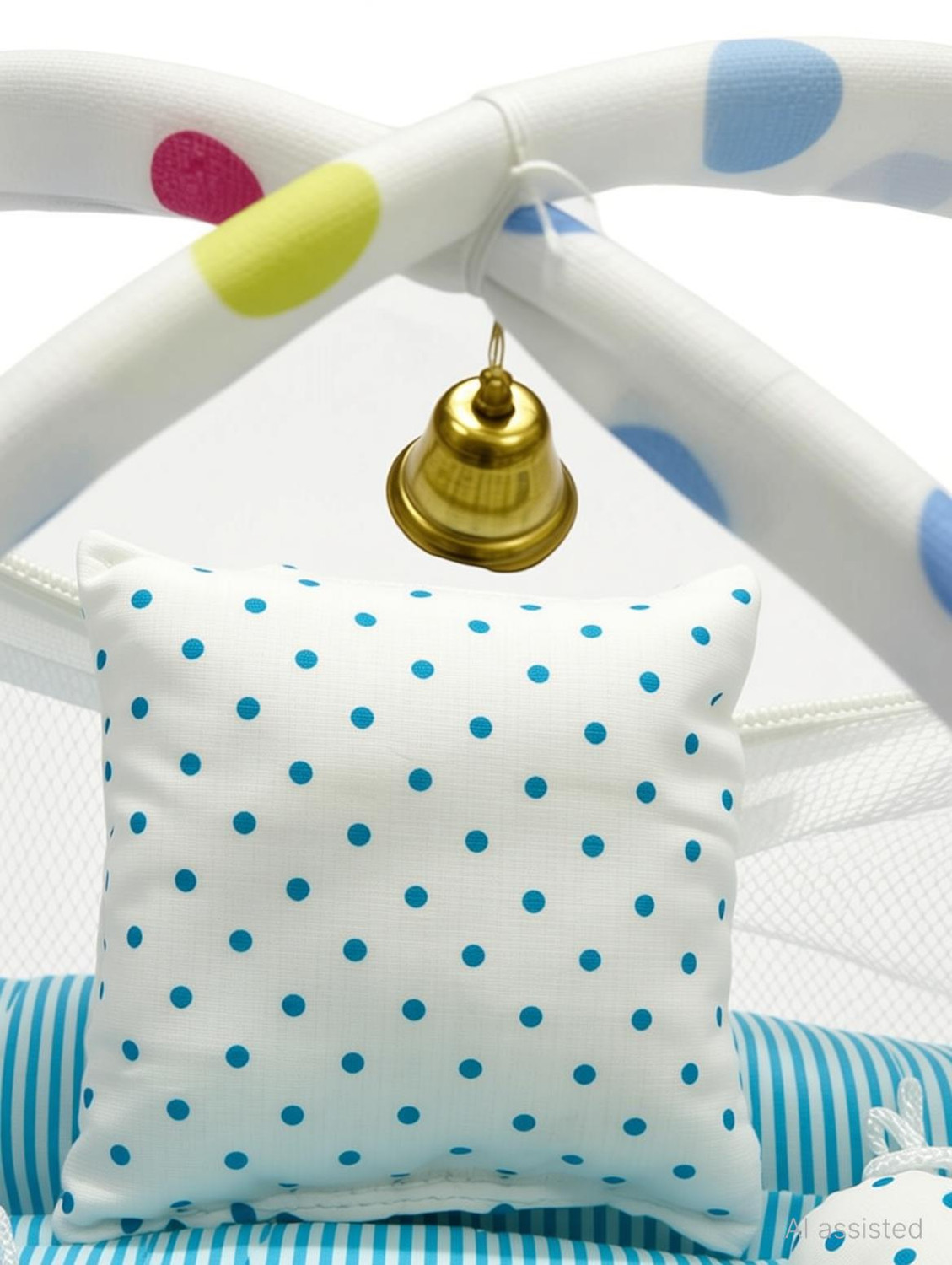 Image of Tarun child care Laddu gopal bed 0 to 6 no. jhula Dress