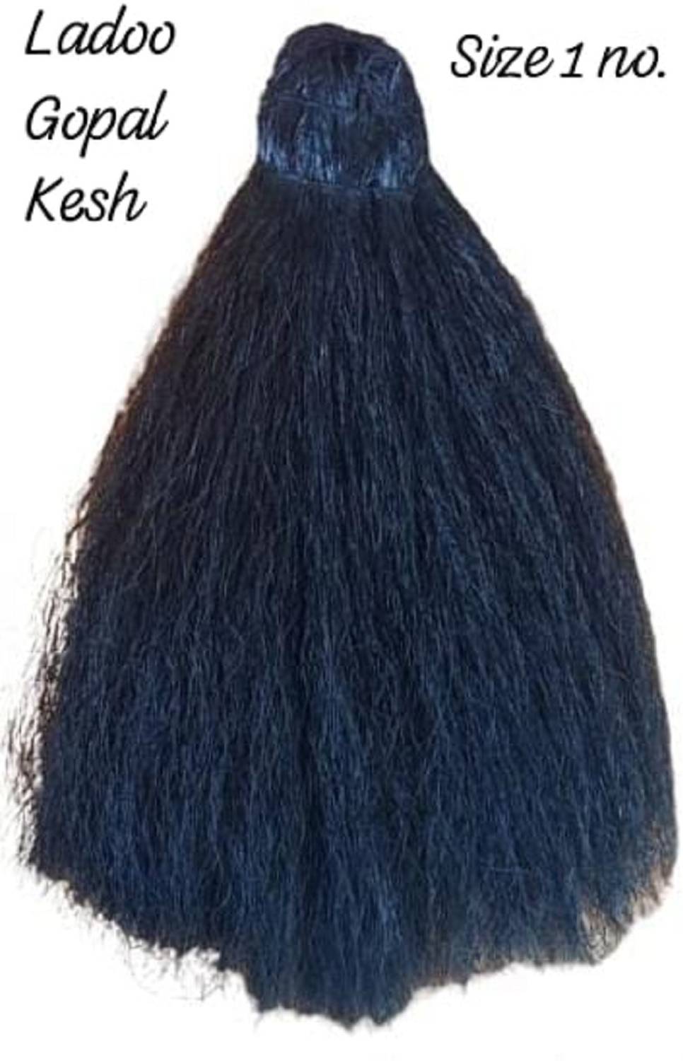 Foxdean LADOO GOPAL HAIR, BAL GOPAL HAIR, THAKUR JI HAIR, KRISHNA JI HAIR Deity Ornament