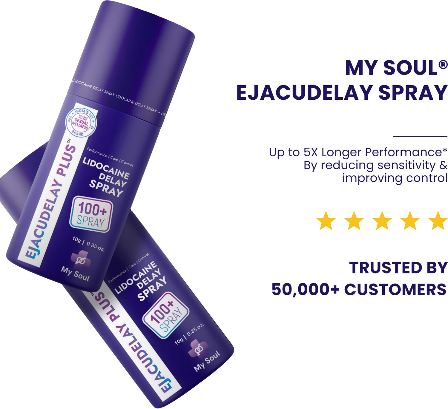 Image of My Soul My Soul Ejacudelay Plus Delay Spray for Men