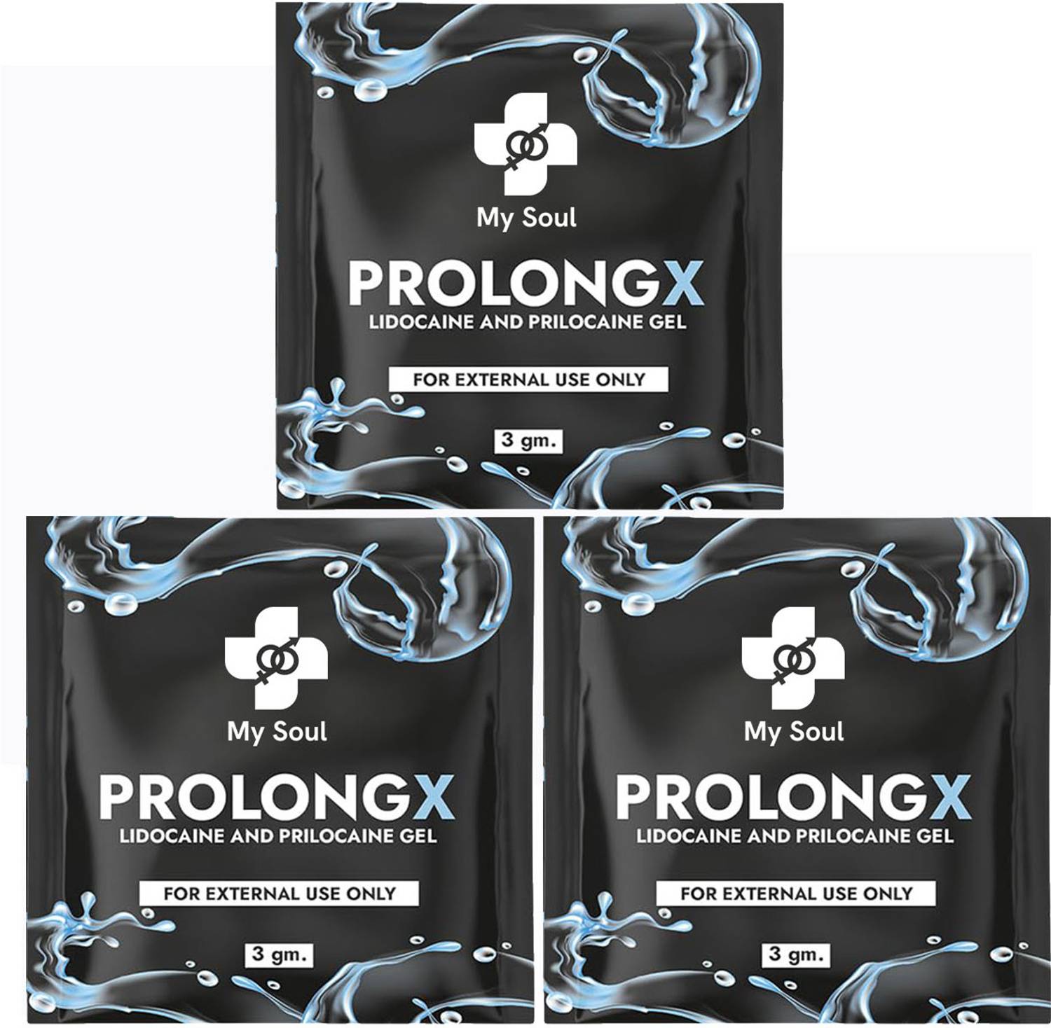 My Soul Prolong X Delay Gel for Men Pack of 30 Sachets Lubricant Price in  India - Buy My Soul Prolong X Delay Gel for Men Pack of 30 Sachets Lubricant  online