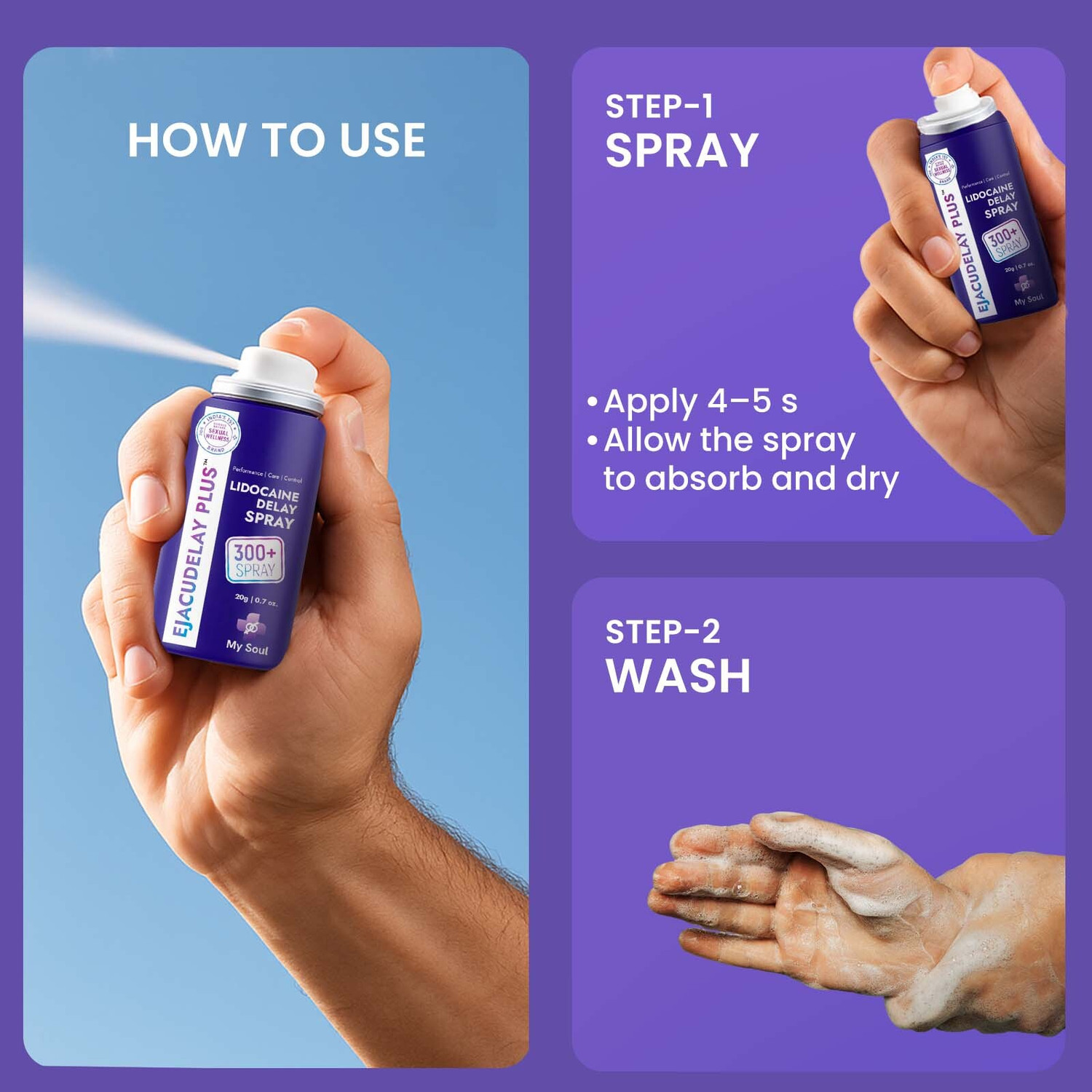 Image of My Soul Ejacudelay Delay Spray for Men