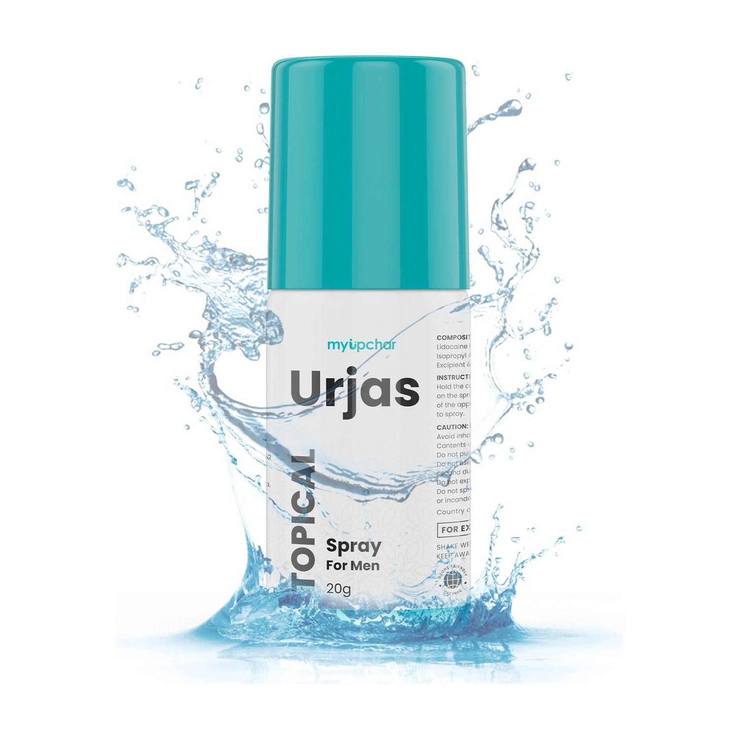 myUpchar Urjas Topical Spray for Men Lubricant - Image 1