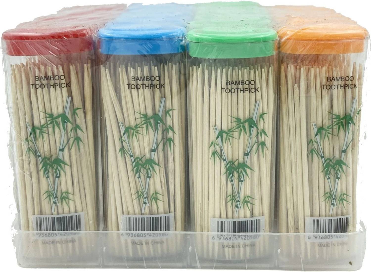HYRA Natural Bamboo Toothpicks 1200 Pcs - Image 1