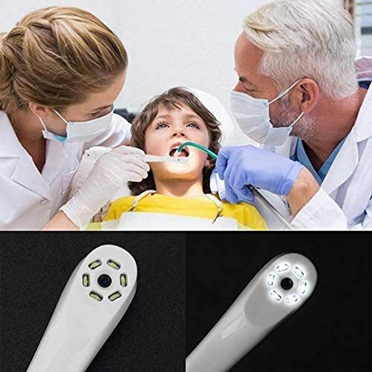 Image of QAWACHH 6 LED Dental Intraoral Check Digital Micro Camera Professional Dental Camera Teeth