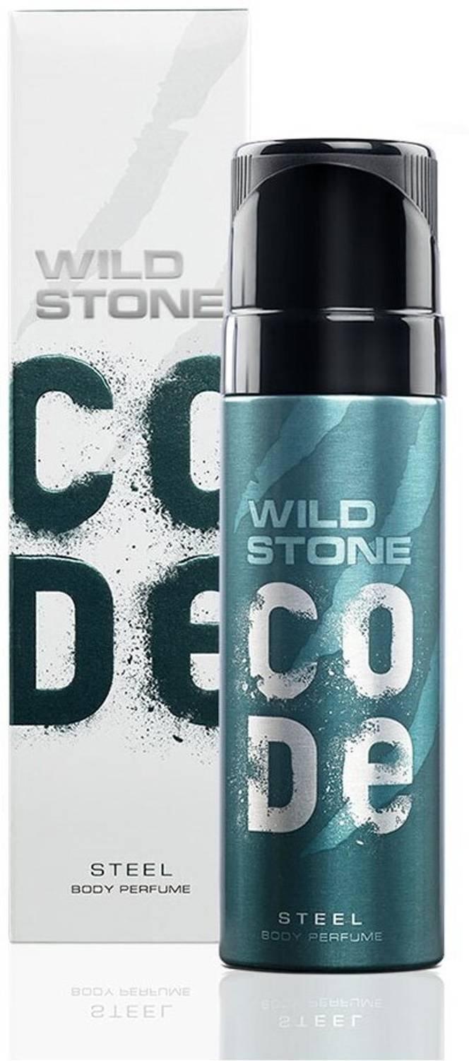 Wild Stone CODE Steel II Long Lasting no Gas Perfume Body Spray - For Men