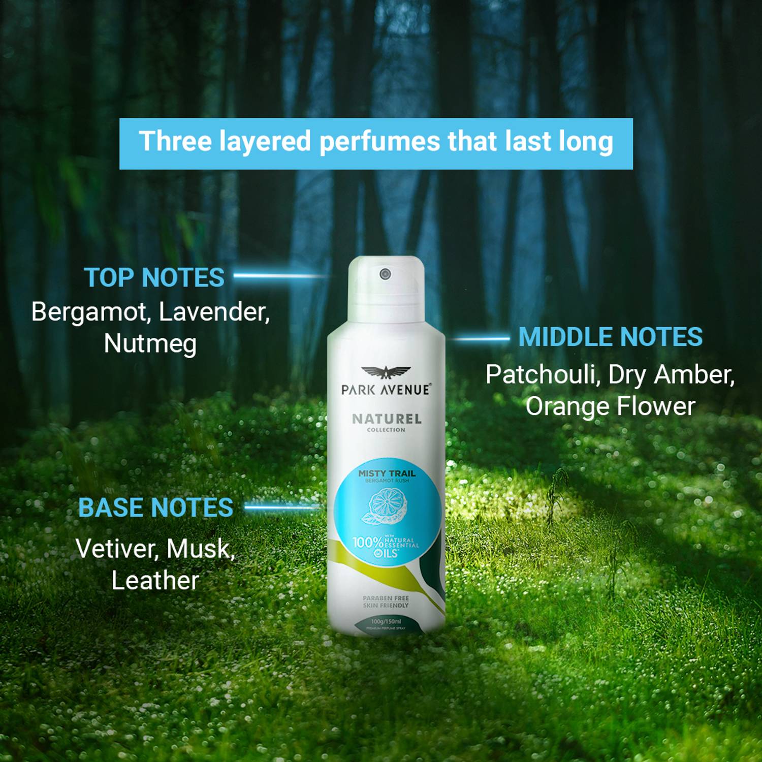 PARK AVENUE Misty Trail Organic Perfume - Image 3