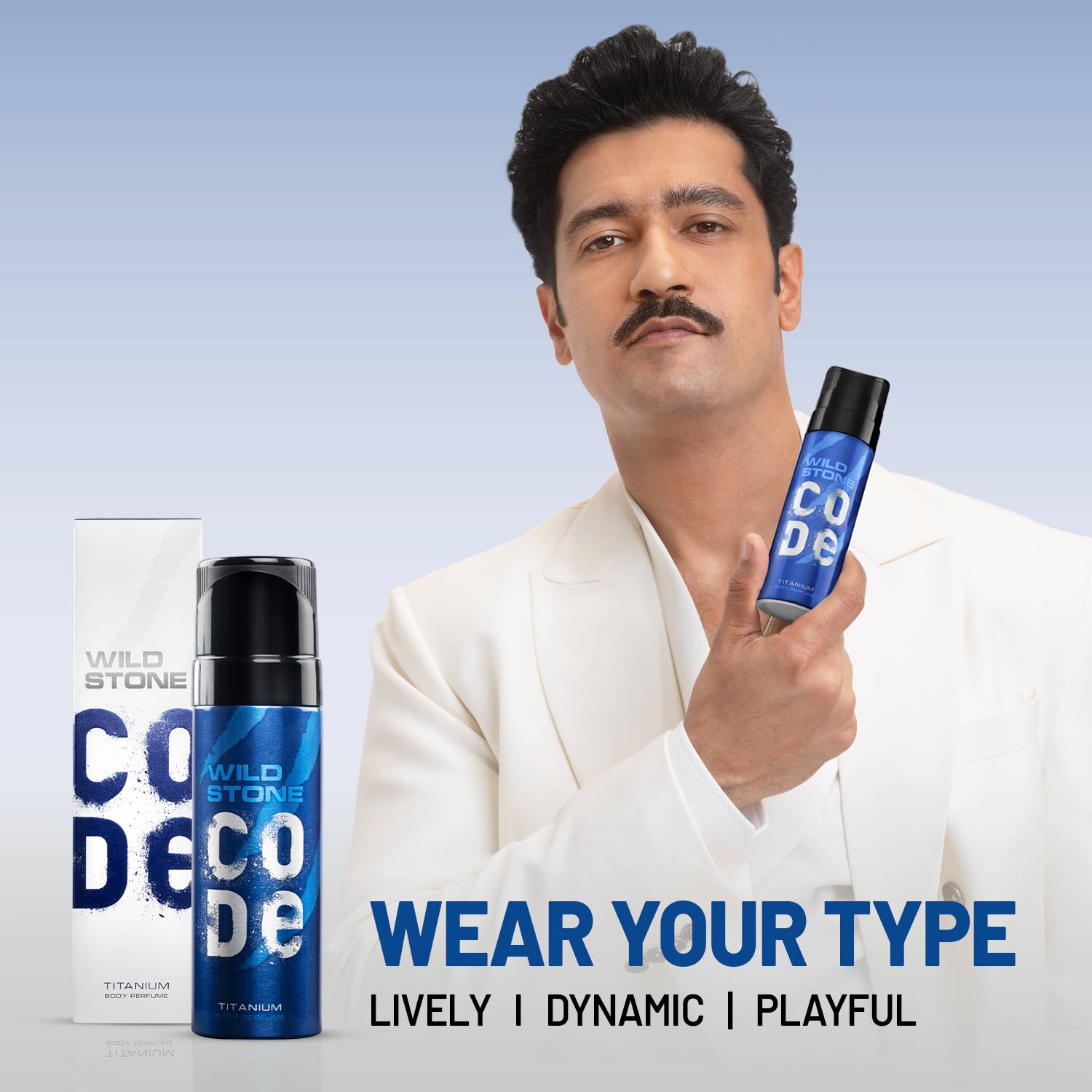 Wild Stone Men Code Titanium 150 ml Body Spray - Image 4