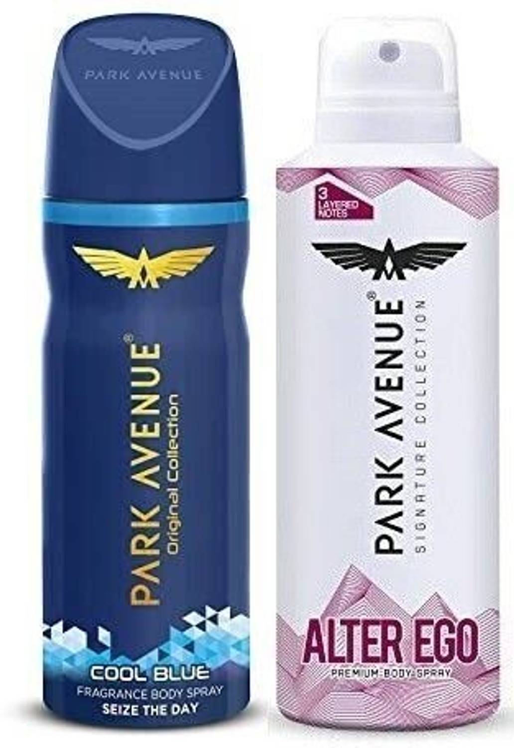 PARK AVENUE Cool Blue Body Deodorant For Men, And Alter Ego Deo F
