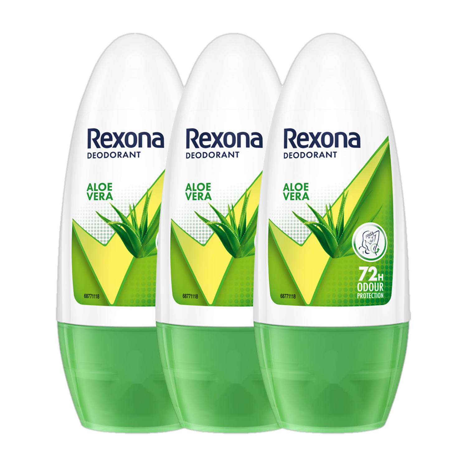 Rexona Aloe Vera Underarm Roll On Deodorant For Women (PO3) Deodo...mo
