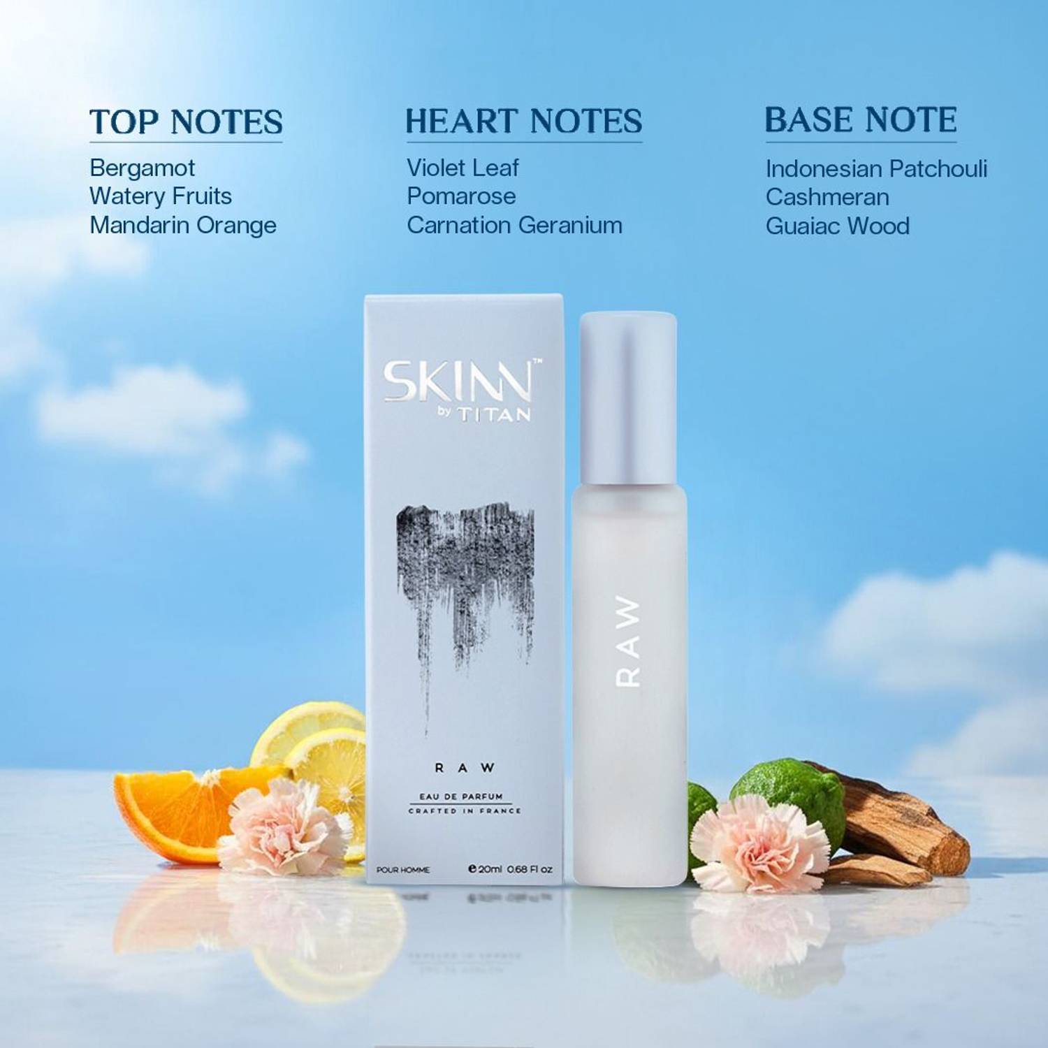 SKINN by TITAN Raw Eau de Parfum - 20 ml - Image 3