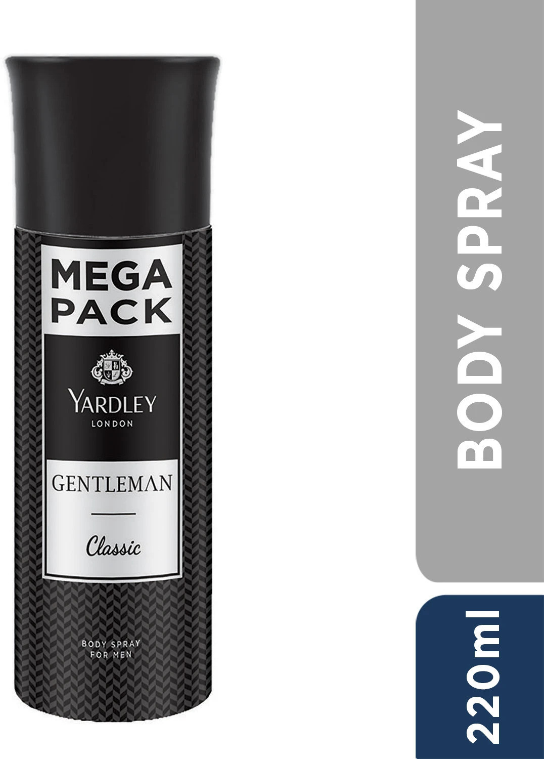 Image of Yardley London by Wipro Gentleman Classic With Woody Fougere Notes Body Deodorant Spray - For Men