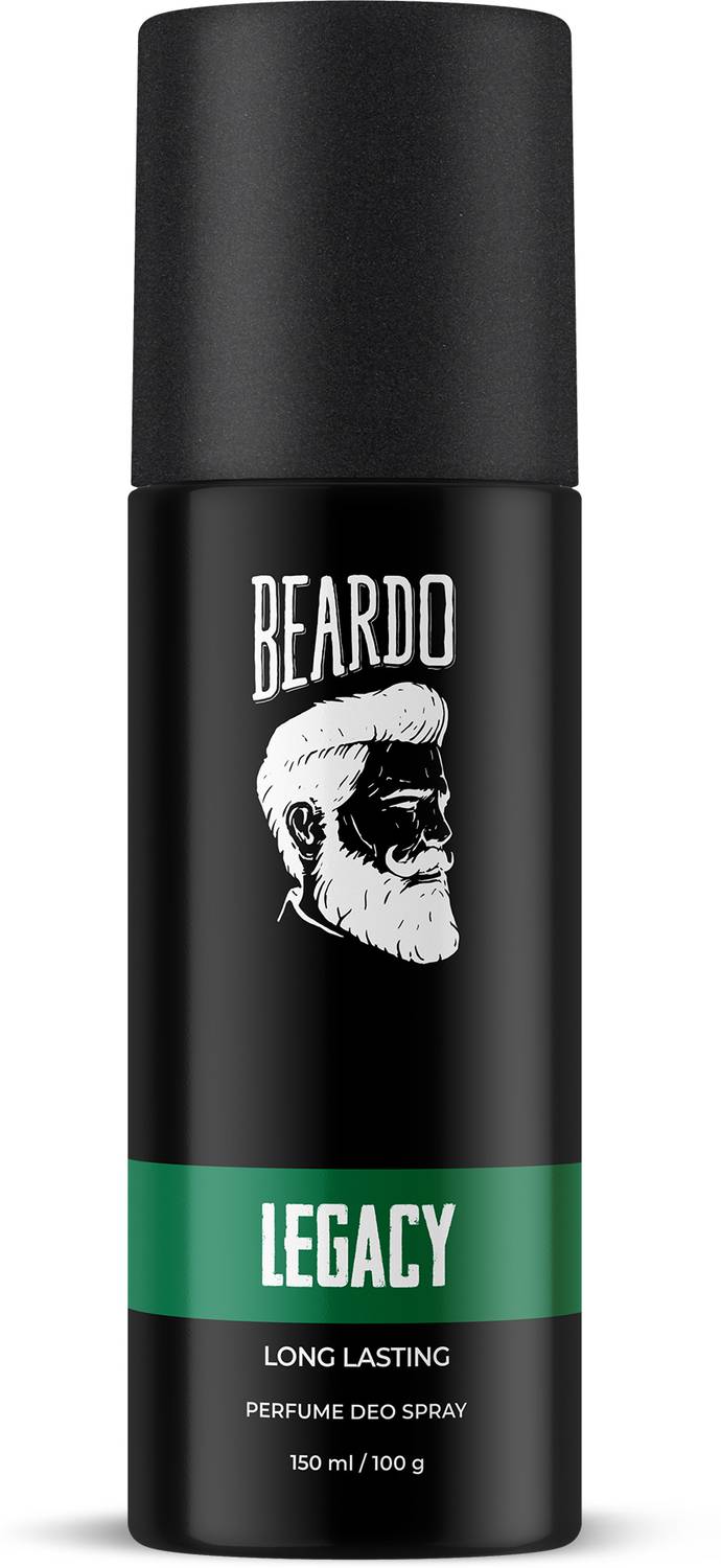 BEARDO Legacy Deo Body Spray 150ml Spicy, Aromatic Fragrance