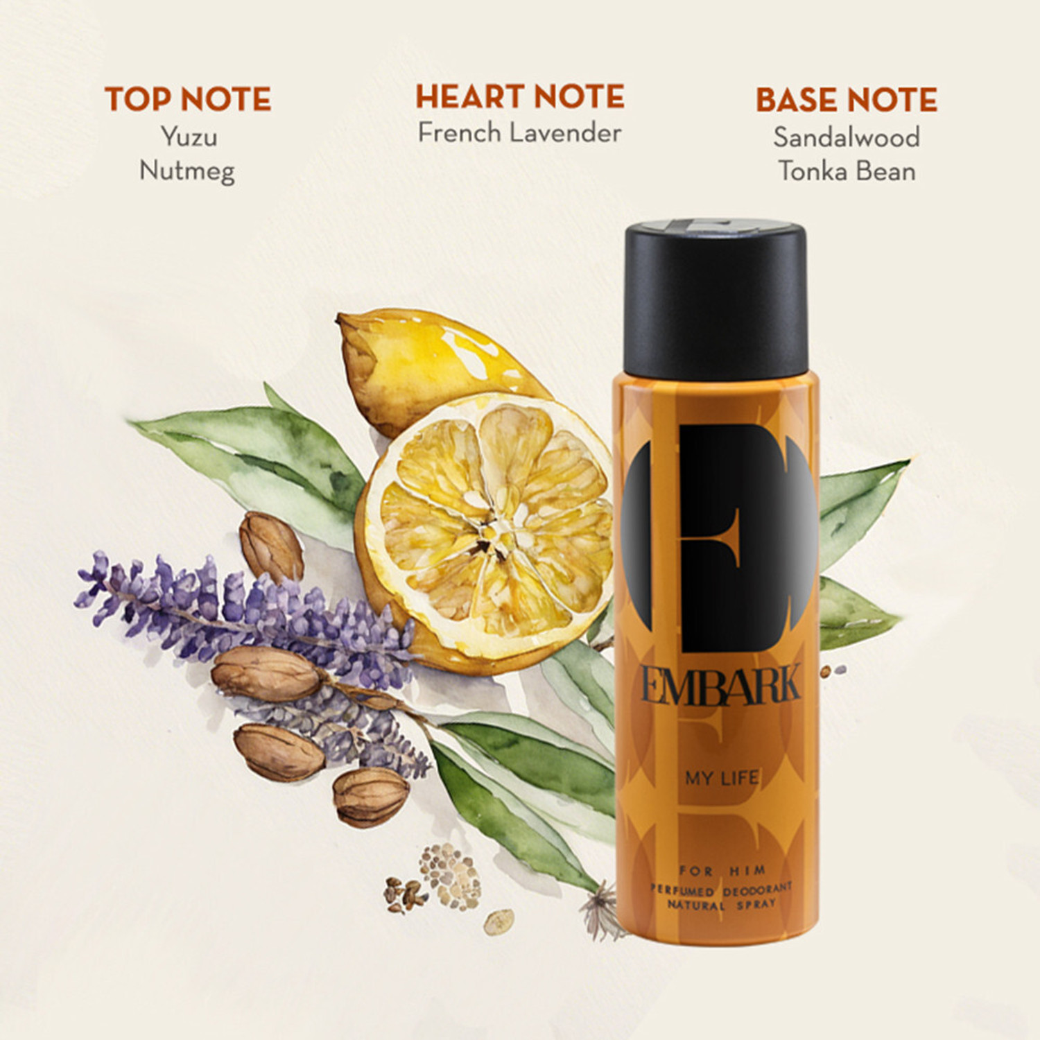 Image of EMBARK My Life for him 150 ml Perfume Body Spray - For Men