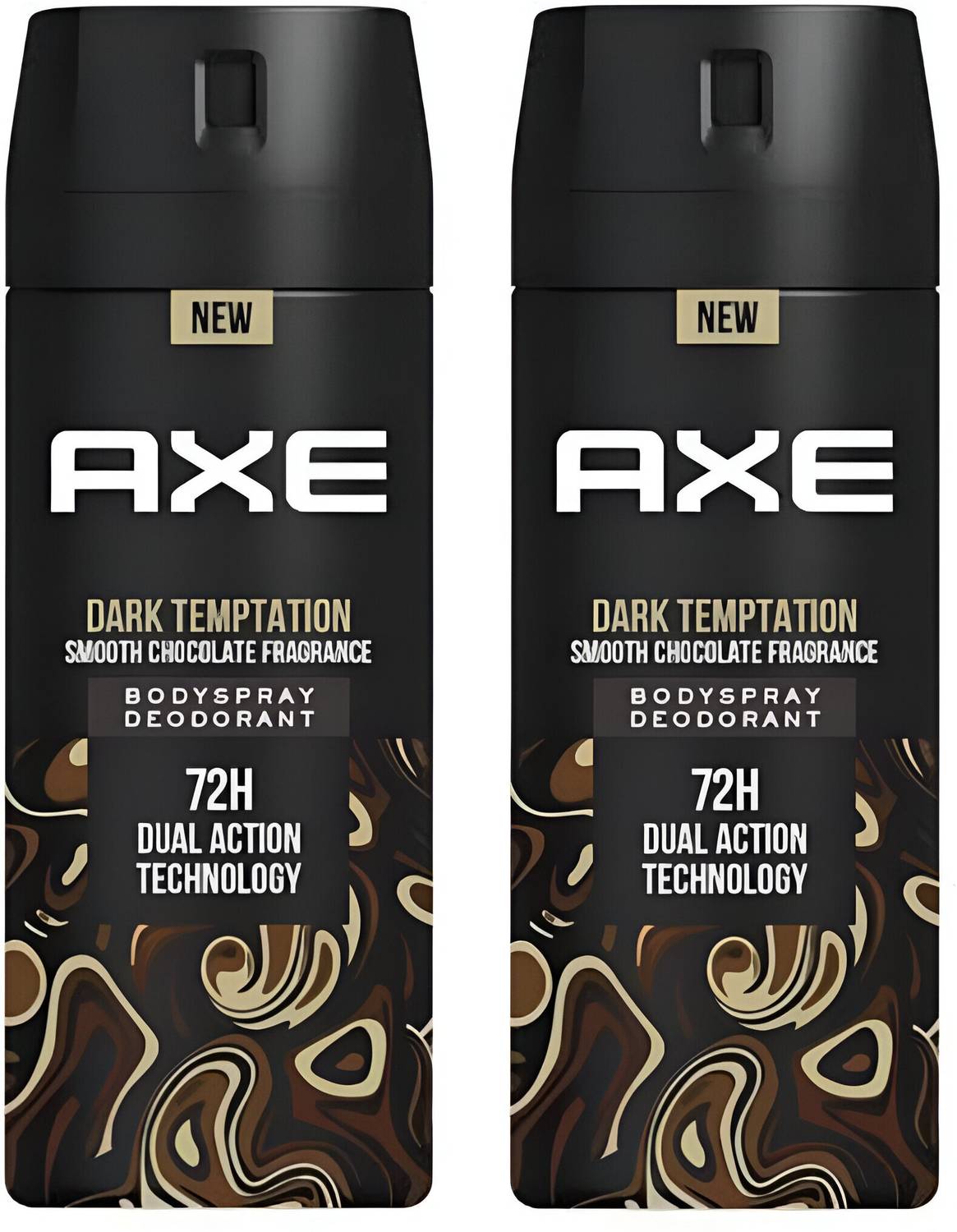 AXE Dark Temptation Deodorant Spray 150ml Pack Of 2 Deodorant Spray  -  For Men & Women