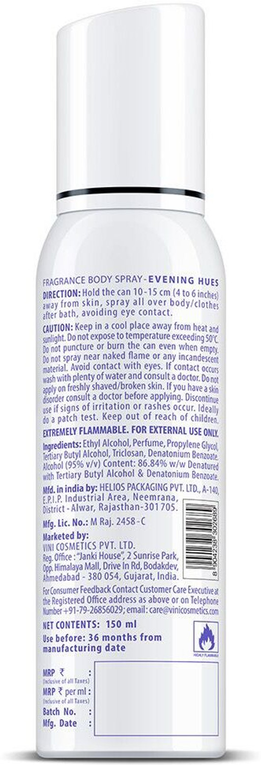 Image of FOGG Evening Hues Deodorant With II Long Lasting Perfume Body Spray - For Men & Women