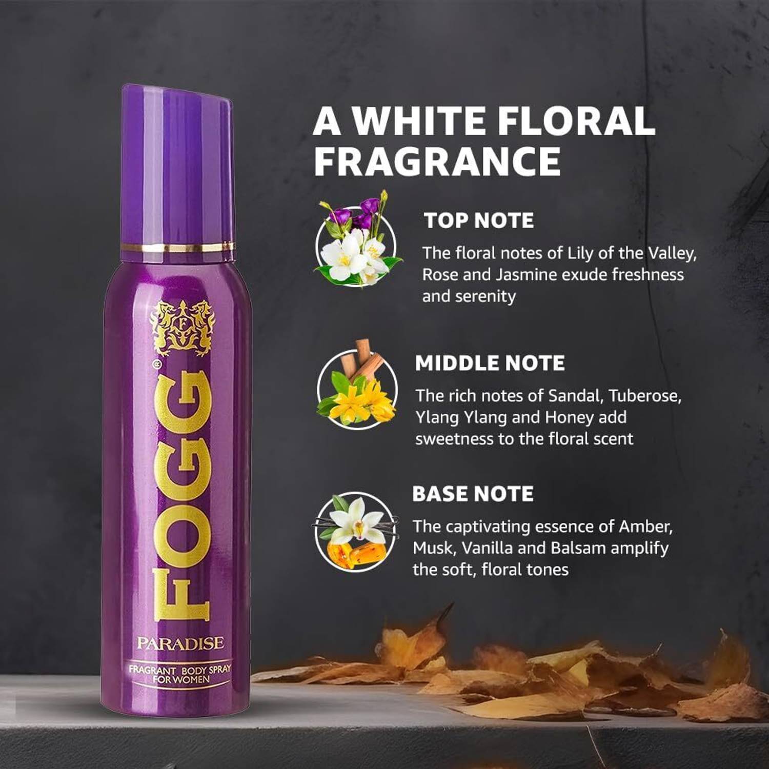 FOGG Marco & Paradise Body Spray 150ml - Image 3