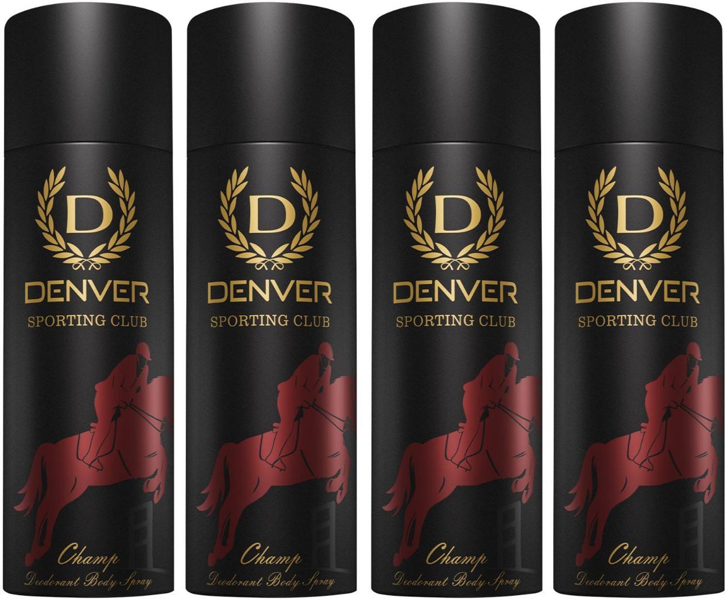 DENVER Sporting Club Champ Body Spray - For Men (720 ml, Pack o