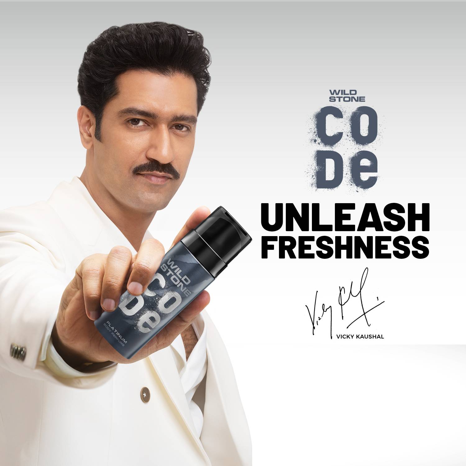 Wild Stone CODE Platinum Deodorant Spray 150ml - Image 2