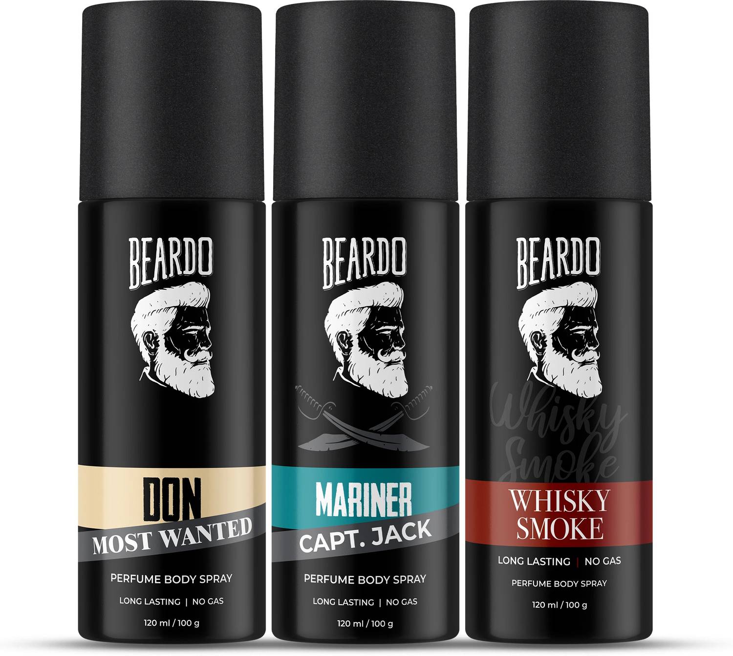 BEARDO Long Lasting Deo Sprays for Men Don Most Wanted, Mariner