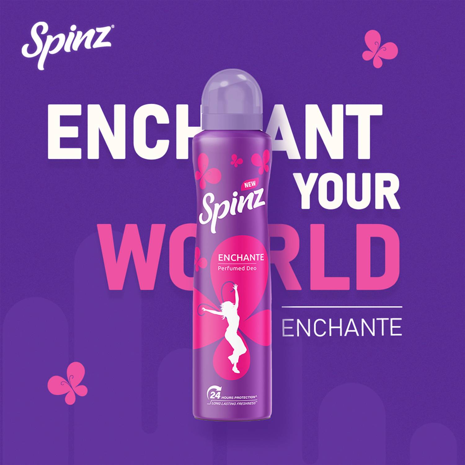 Spinz Enchante Deo Body Spray 150ml - Image 2