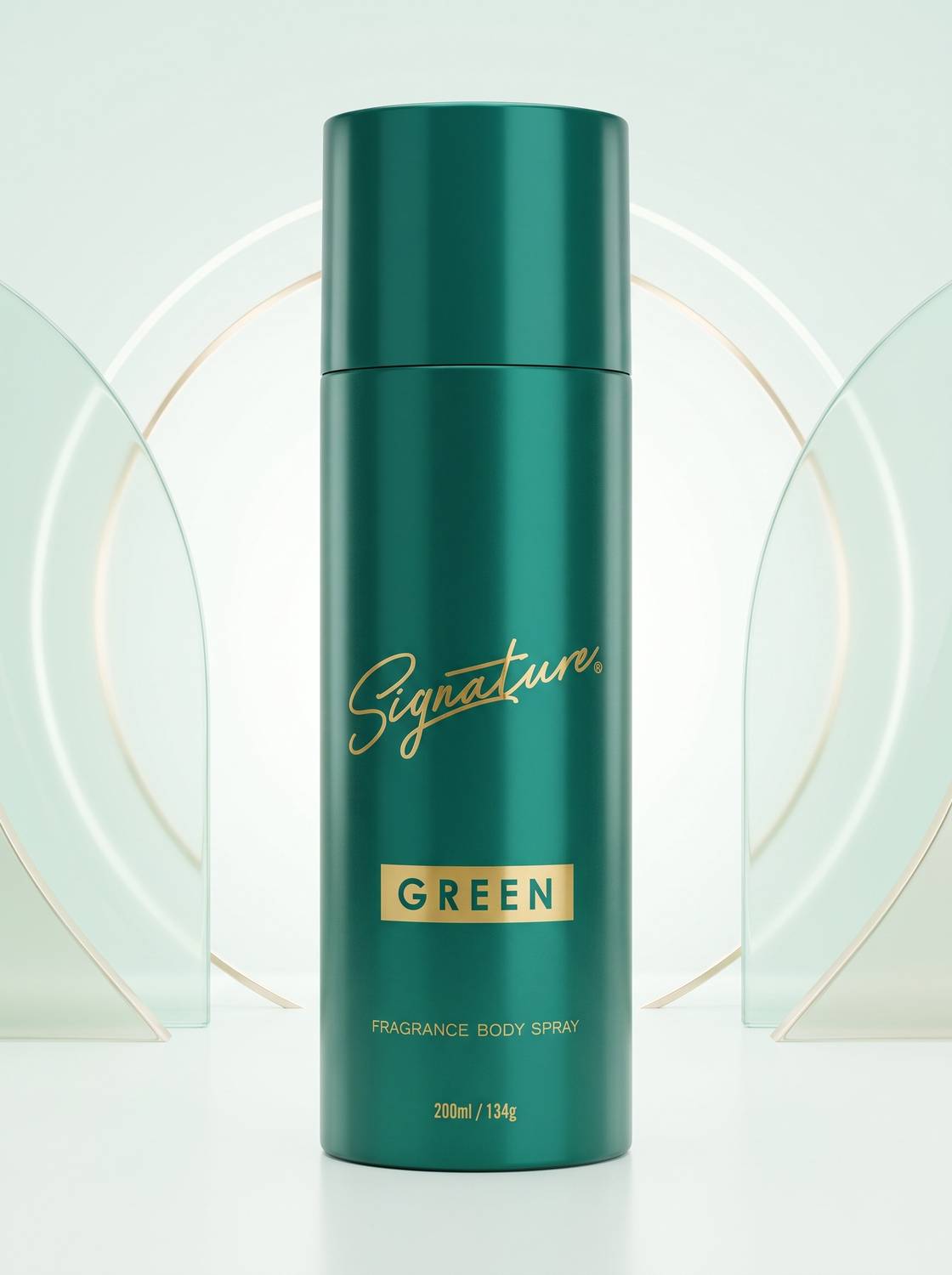 Signature Deodorant Body Spray - Green - Image 1