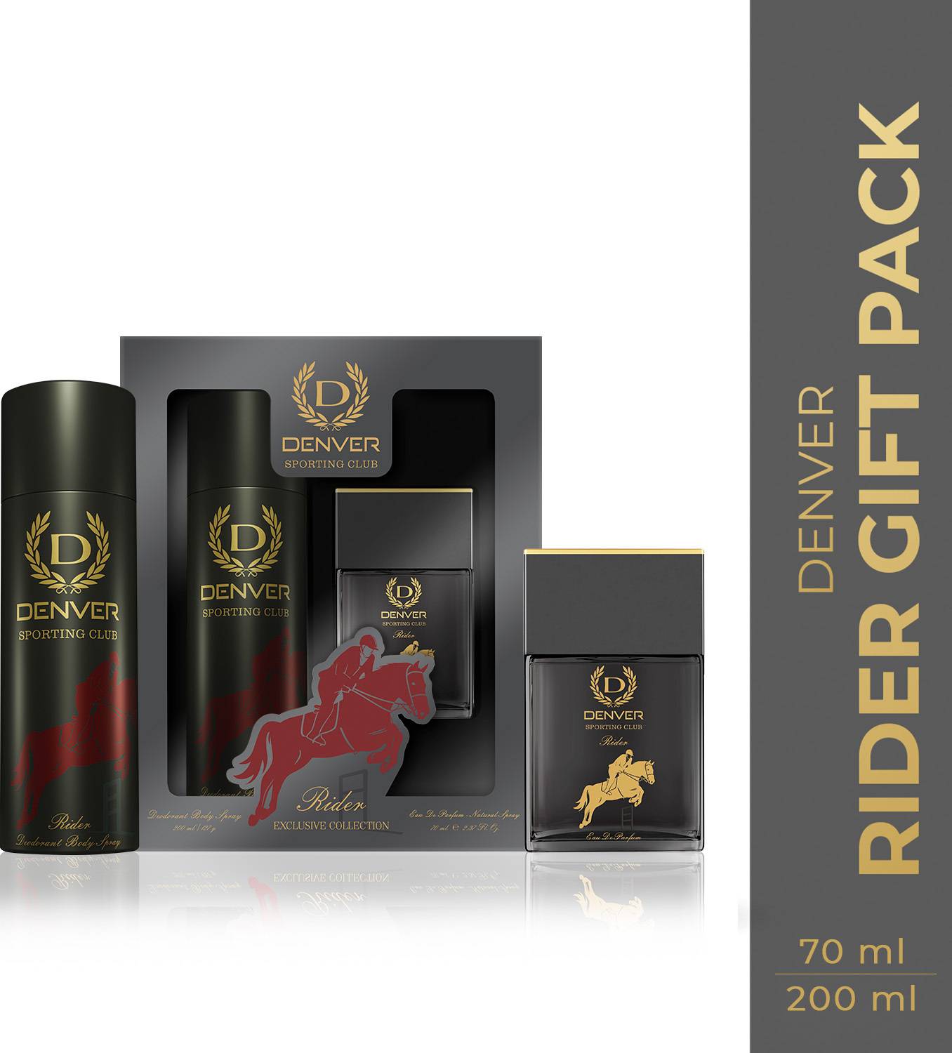 DENVER Sporting Club Rider Perfume 270 ml - Image 1