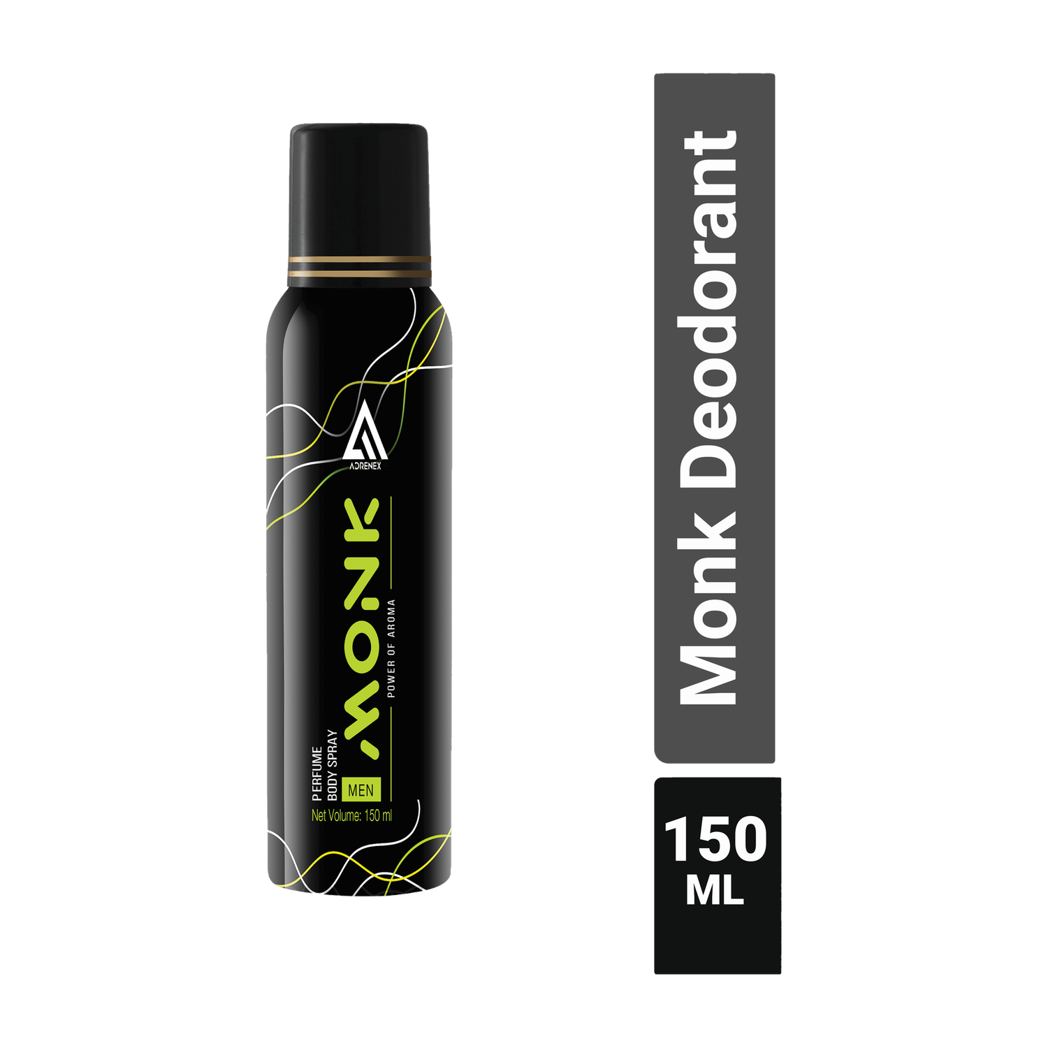Adrenex Monk Deodorant Spray - For Men - Price in India, Buy