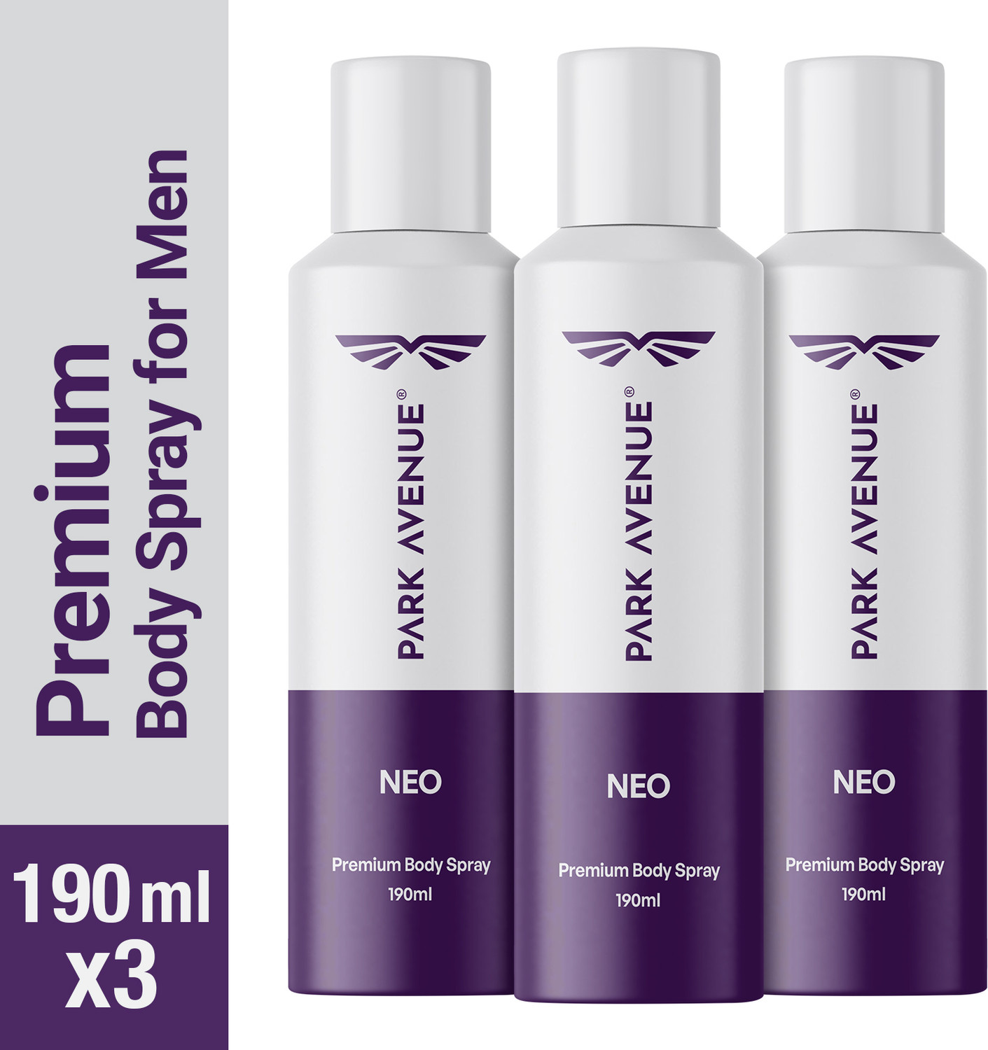 Image of PARK AVENUE Mega Pack - Neo Body Spray - For Men
