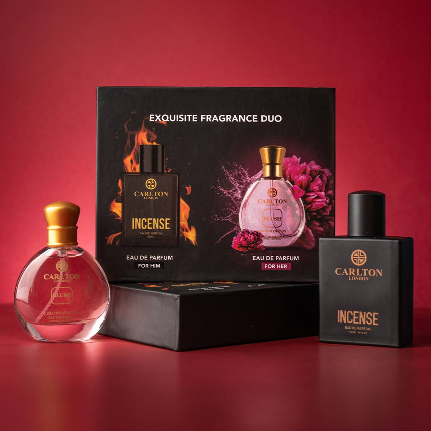 CARLTON Exquisite Fragrance EDP Gift Set 50ml - Image 1