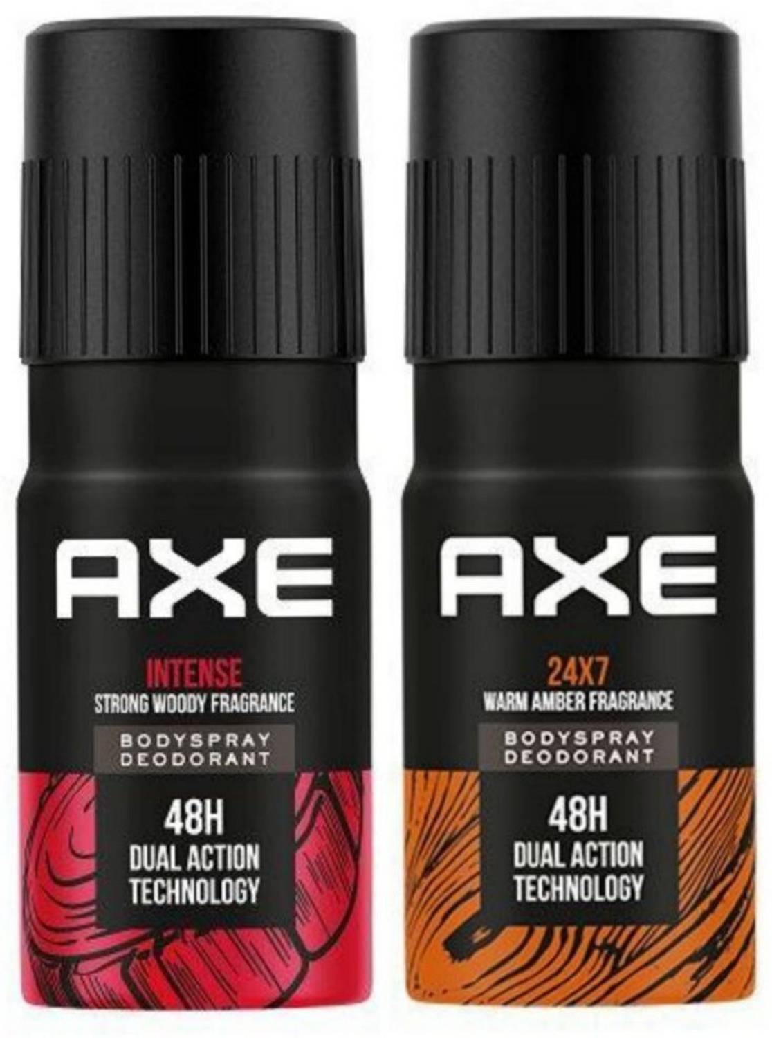 AXE Intense & 24X7 Deodorant Spray 150ml Pack Of 2 Deodorant Spray  -  For Men & Women