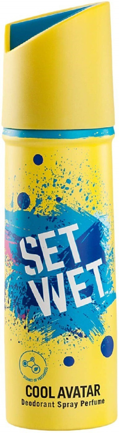 Image of SET WET Cool Avatar Deodorant & Body Spray Perfume Deodorant Spray - For Men