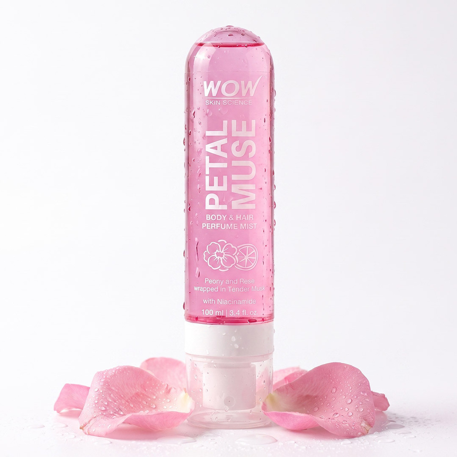 Image of WOW SKIN SCIENCE Petal Muse Hair & Body Perfume Mist Body Mist - For Men & Women (100 ml)